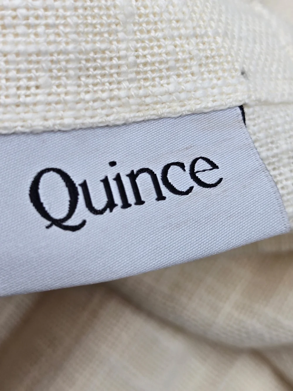 Quince includes 48x84